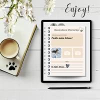 Undatierter digitaler Haustierkalender, Haustierplaner, Goodnotesplaner, Haustierorganizer, iPad Planer, Notability Bild 10