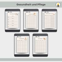 Undatierter digitaler Haustierkalender, Haustierplaner, Goodnotesplaner, Haustierorganizer, iPad Planer, Notability Bild 7
