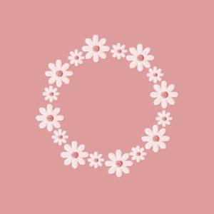 Stickdatei Blumenkreis in vier Größen, Gänseblümchen, Kranz, Blüte, Stickmuster Bild 4