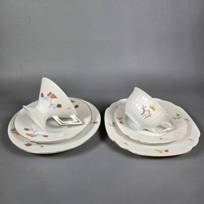 Zwei Sammeltassen - Eschenbach und Tielsch Altwasser