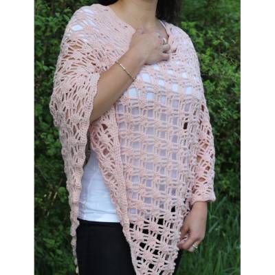 Häkelanleitung Poncho 