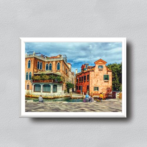 Druckbare Kunst, Venedig, Foto download, printable file, Zeichnung, Wand, Bild, druckbares Foto, digitale Kunst, gemalt,