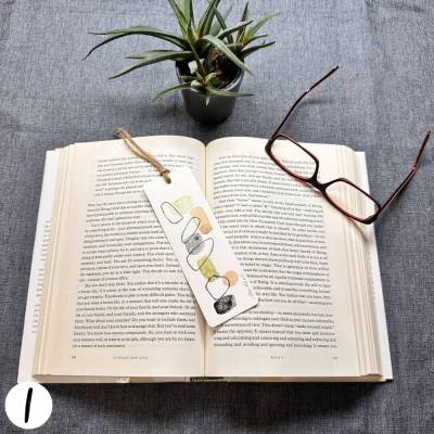 Handgemachte Lesezeichen aus Aquarellpapier – Einzigartige Geschenkidee