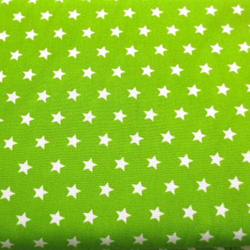 Stoff Sterne lime - 9,00 EUR/m - 100% Baumwolle - Patchwork - quilten - Kombistoff - Sternenstoff - Quality - Daisy