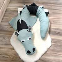 Schnittmuster Kuscheltier Bettdrache 