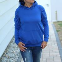 Ebook PDF Schnittmuster Damen Hoodie EBERN Gr. 34-56 + gratis Plott Bild 4