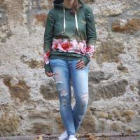 Ebook PDF Schnittmuster Damen Hoodie EBERN Gr. 34-56 + gratis Plott Bild 9