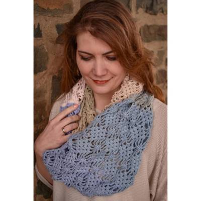 einfache Häkelanleitung Loop, Schal 