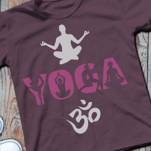Shadow Sport - YOGA als SVG DXF Plottdatei Plotterdatei und png zum drucken