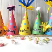 Druckvorlage Faschingshütchen - Fasching - Partyhütchen - Helau - Alaaf - Spitzhütchen - Karneval - Kostüm Bild 4