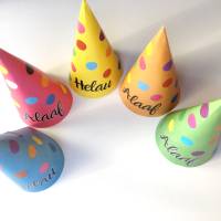 Druckvorlage Faschingshütchen - Fasching - Partyhütchen - Helau - Alaaf - Spitzhütchen - Karneval - Kostüm Bild 7