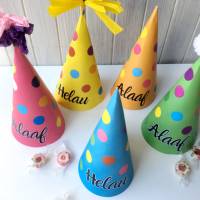 Druckvorlage Faschingshütchen - Fasching - Partyhütchen - Helau - Alaaf - Spitzhütchen - Karneval - Kostüm Bild 8