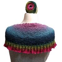 kleines halbrundes Tuch stricken - Anleitung zum Download Bild 2