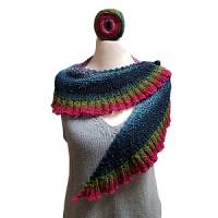 kleines halbrundes Tuch stricken - Anleitung zum Download Bild 3