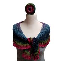 kleines halbrundes Tuch stricken - Anleitung zum Download Bild 5