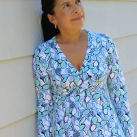 Ebook PDF Schnittmuster Damen Shirt Wickelshirt EDLING Gr. 34-54 Bild 3