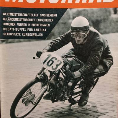 Das Motorrad -  Nr.18  -  29. August 1964    -   Weltmeisterschaftslauf Sachsenring