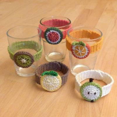 Häkelanleitung Glasmarkierer 