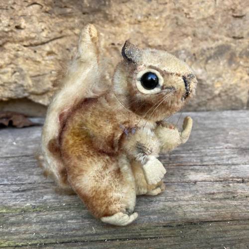 kleines STEIFF Eichhörnchen Perri 10 cm hoch Walt Disney 50er 60er Jahre