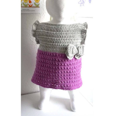 Häkelanleitung für ein bezauberndes Babykleid