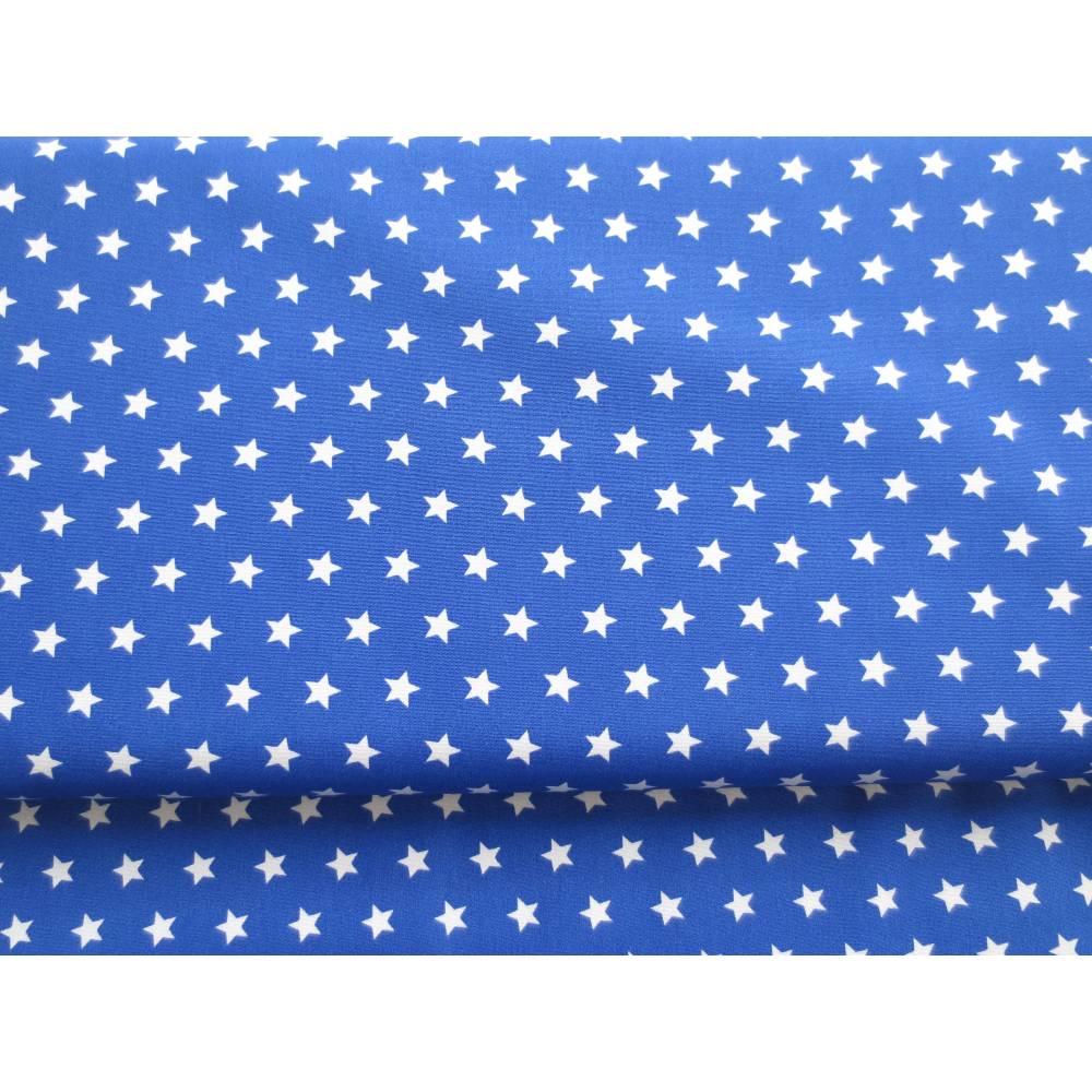 Stoff Sterne royalblau 9,00 EUR/m 100% Baumwolle Patchwork