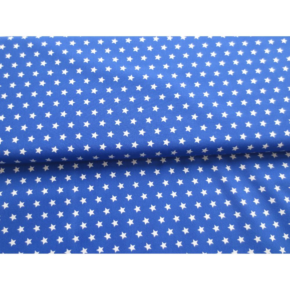 Stoff Sterne royalblau 9,00 EUR/m 100% Baumwolle Patchwork