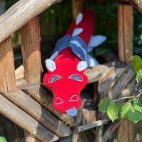 Schnittmuster Kuscheltier Drache 