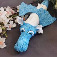 Schnittmuster Kuscheltier Drache 