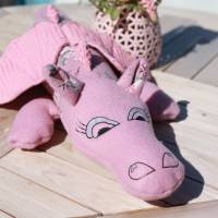 Schnittmuster Kuscheltier Drache 