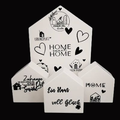 Spruchhäuser, nordisches Dekor, Auswahl