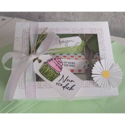 Geschenkschachtel mit Knallbonbons zum Geburtstag, als Geldgeschenk oder kleine Aufmerksamkeiten