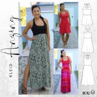 Ebook -PDF Schnittmuster Damen Kleid ANZING Gr. 32-50 Bild 1