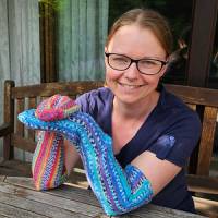 quergestrickte Socken Größe 44 und 45: Anleitung zum Download Bild 5