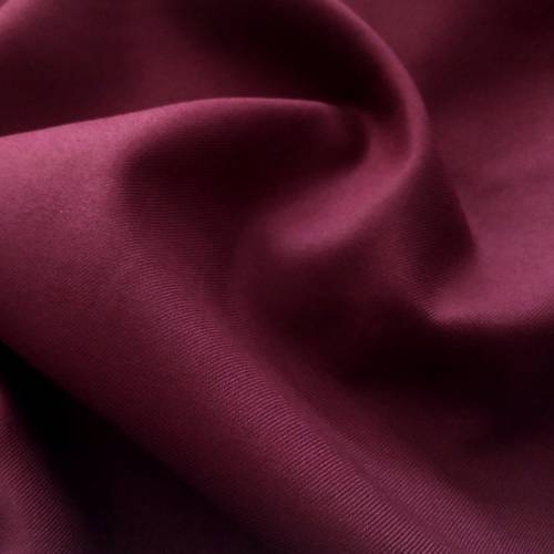 weicher Bio-Baumwollstoff Twill in Weinrot - feiner Baumwollflanell für gemütliche Hemden, Blusen und Kleider