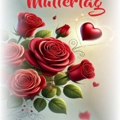 Muttertag, Glückwünsche, Grußkarte zum Downloaden und Versenden