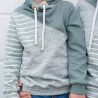 Ebook PDF Schnittmuster Kinder Hoodie SCHIO KIDS Gr. 74/80 - 146/152 Bild 3