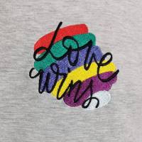 Stickdatei - Love Wins - Lgbtq - 2 Größen Bild 3