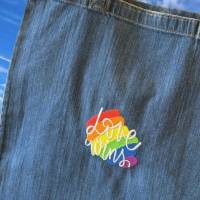 Stickdatei - Love Wins - Lgbtq - 2 Größen Bild 5