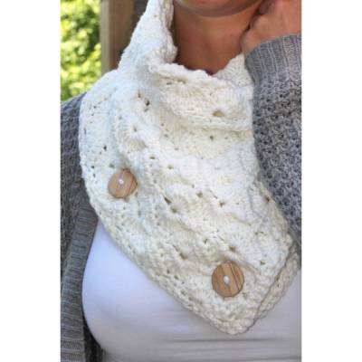 Häkelanleitung Schalkragen 