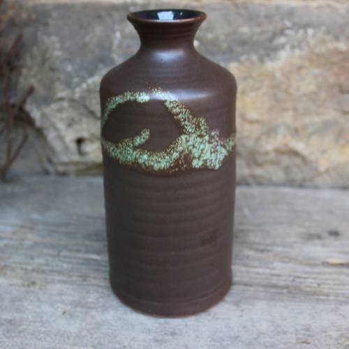 Studiokeramik Vase Töpferhof Römhild Keramik 60er Jahre DDR 