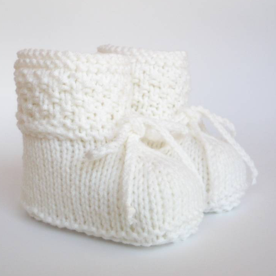 Strickanleitung Babyschuhe Strickschuhe PDF E-book Stricken Handarbeit Baby Taufschuhe