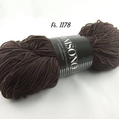 Unisono von Atelier Zitron: schöne unifarbige Wolle mit Aloe Vera und Jojoba, Farbe 1178