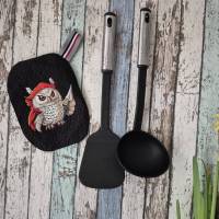 Eule Pirat Lichteffekt 14x14cm bzw. 15x15cm Bild 5