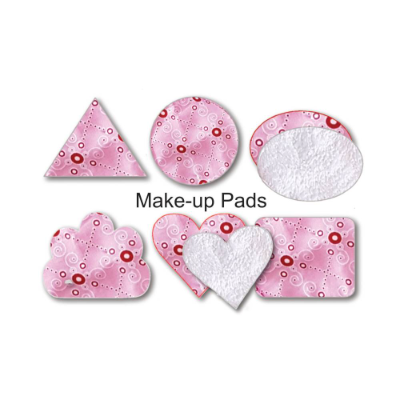 Stickdatei AbschminkPads 13x18, ITH, embroidery, stick file, makeup, kosmetik,cosmetic,