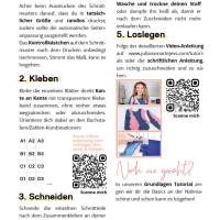 Patchwork Langarmshirt Schnittmuster PDF Download Top Jersey Bild 8