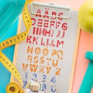 Das Grosse HAUSHALT KÜCHE ABC 33 Buchstaben, Zahlen, Deko, als svg, dxf Plottdatei Plotterdatei und png zum drucken Bild 1