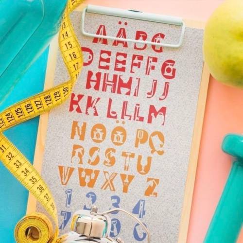 Das Grosse HAUSHALT KÜCHE ABC 33 Buchstaben, Zahlen, Deko, als svg, dxf Plottdatei Plotterdatei und png zum drucken