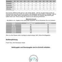 Ebook PDF Schnittmuster Kinder Hoodie LAPPACH Kids Gr. 86/92 -146/152 Bild 2