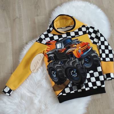 Hoodie*Auto*Junge*Größe 140*Kapuzenpullover