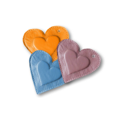 Stickdatei Anhänger Herz 3D - Rahmen ab 10 cm x 10 cm, Schlüsselanhänger, Taschenanhänger, Dekoration